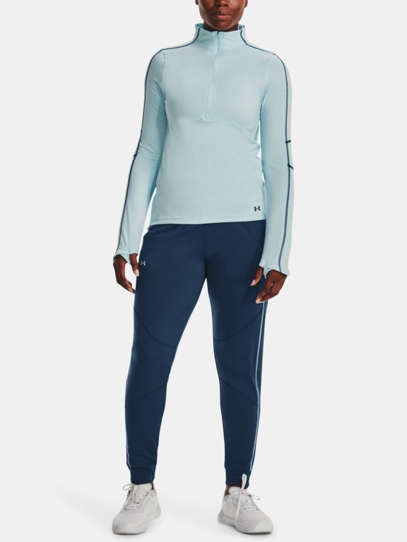 Футболка Under Armour UA Train CW 1/2 Zip W - синя