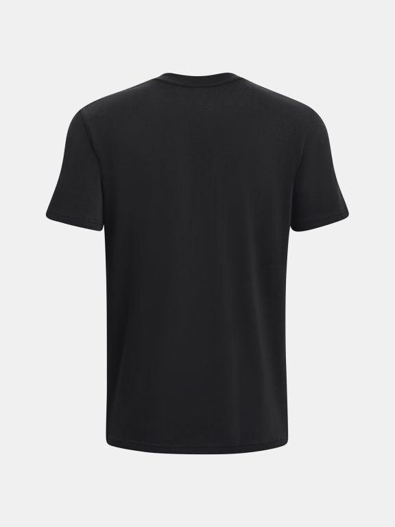 Футболка Under Armour UA LOGO EMB HEAVYWEIGHT SS-BLK