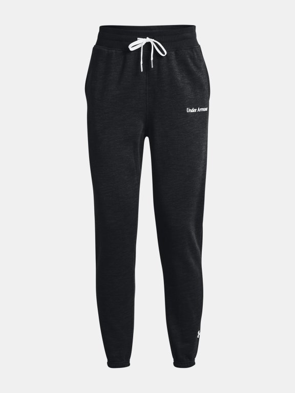Штани Under Armour Essential Script Pant-BLK