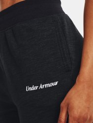 Штани Under Armour Essential Script Pant-BLK