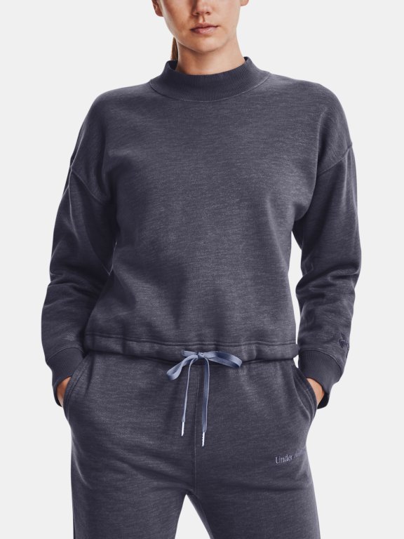 Світшот Under Armour Essential Script Crew W - сірий