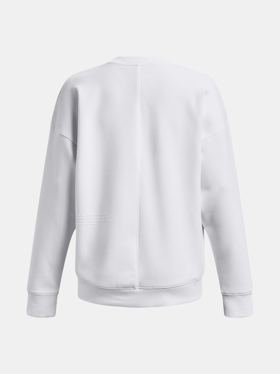 Світшот Under Armour Summit Knit Oversize Crew-WHT