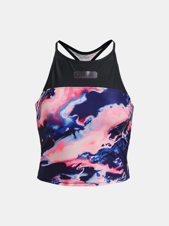 Майка Under Armour UA RUN ANYWHERE CROP TANK-BLK