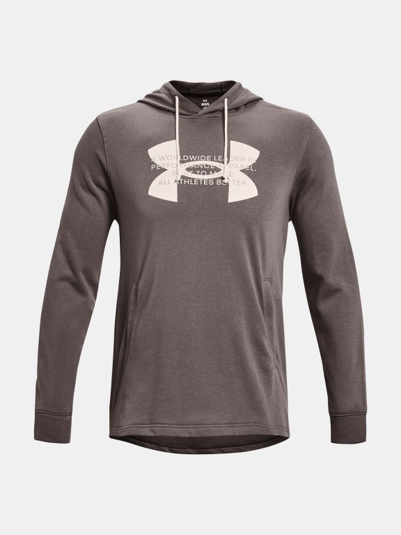 Худі Under Armour UA Rival Terry Logo Hoodie M - коричневий