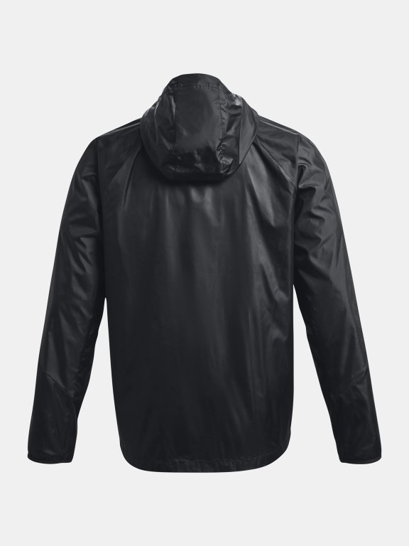 Bunda Under Armour UA Rush Woven FZ - čierna