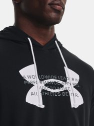 Mikina Under Armour UA Rival Terry Logo Hoodie M - černá