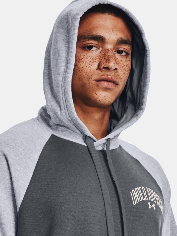 Mikina Under Armour UA Rival WM Colorblock HD-GRY