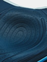 Podprsenka Under Armour UA Infinity Mid High Neck Shine-BLU
