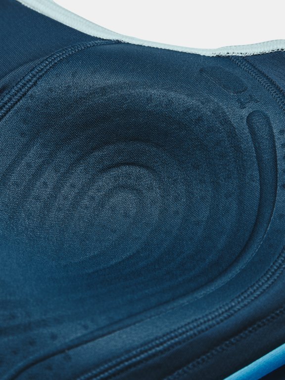 Podprsenka Under Armour UA Infinity Mid High Neck Shine-BLU