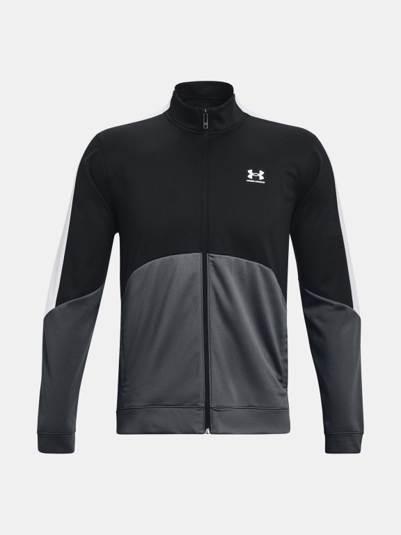 Куртка Under Armour UA Tricot Fashion Jacket M - чорно/сіра