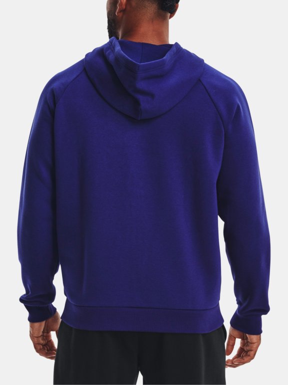 Mikina Under Armour UA Rival Fleece FZ Hoodie-BLU