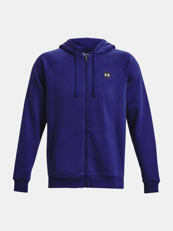 Mikina Under Armour UA Rival Fleece FZ Hoodie-BLU