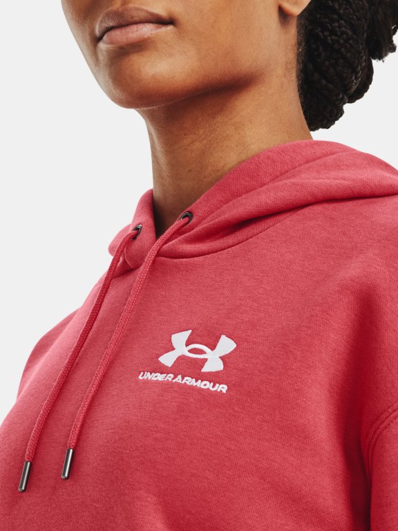 Худі Under Armour Essential Fleece Hoodie W - червоне