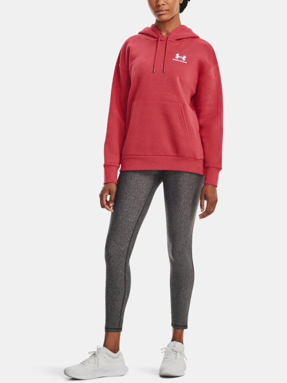 Худі Under Armour Essential Fleece Hoodie W - червоне