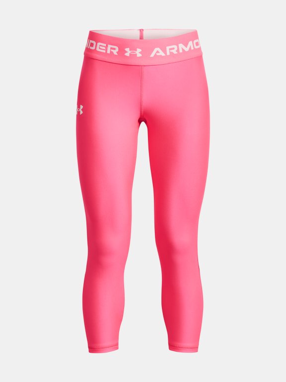 Легінси Under Armour Armour Ankle Crop J - рожеві