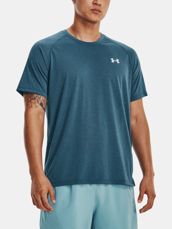 Tričko Under Armour Streaker Tee M - modrá