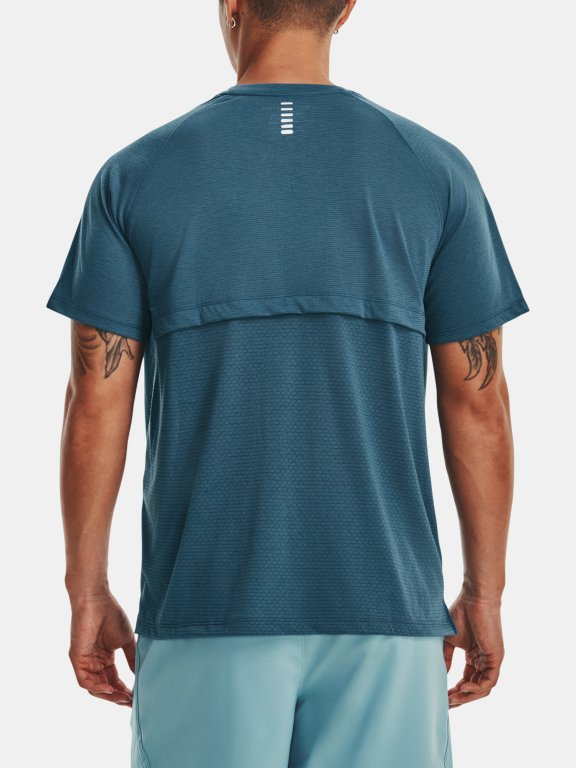 Tričko Under Armour Streaker Tee M - modrá