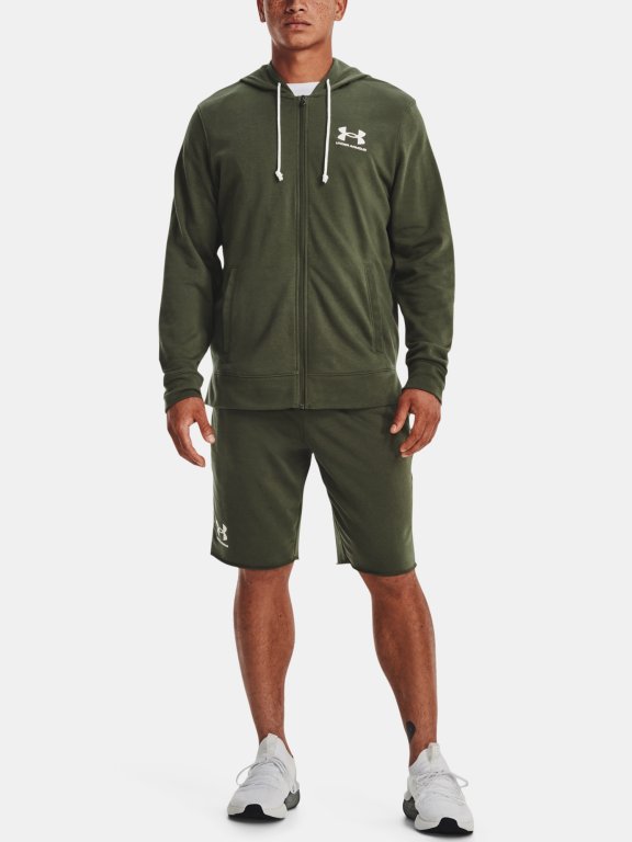 Кофта Under Armour UA Rival Terry LC FZ M - зелена