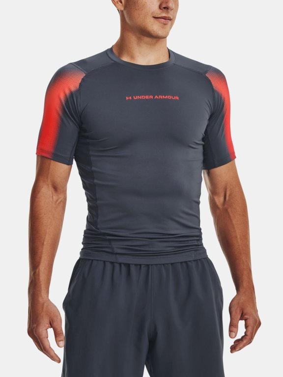 Футболка Under Armour UA HG Armour Novelty SS M - сіра