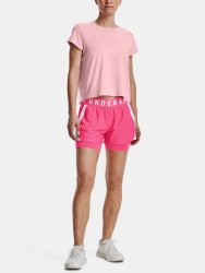 Kraťasy Under Armour Play Up 2-in-1 Shorts W - růžová