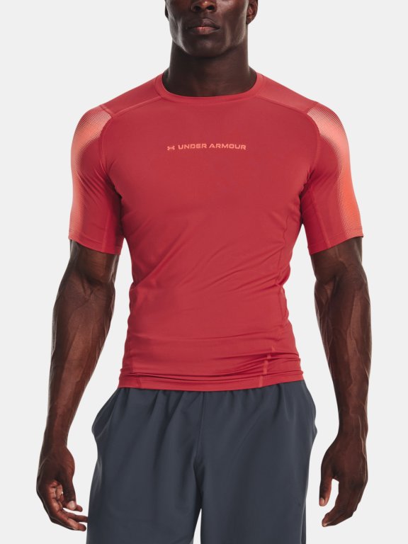 Футболка Under Armour UA HG Armour Novelty SS M - червона