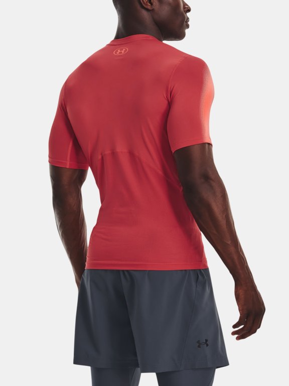 Футболка Under Armour UA HG Armour Novelty SS M - червона