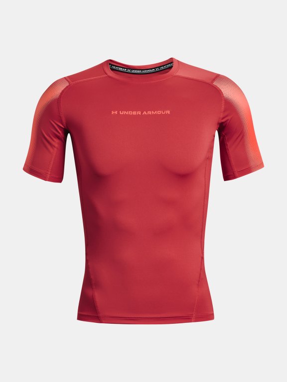 Футболка Under Armour UA HG Armour Novelty SS M - червона