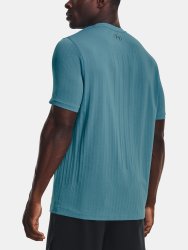 Tričko Under Armour UA Rush Seamless SS - modrá