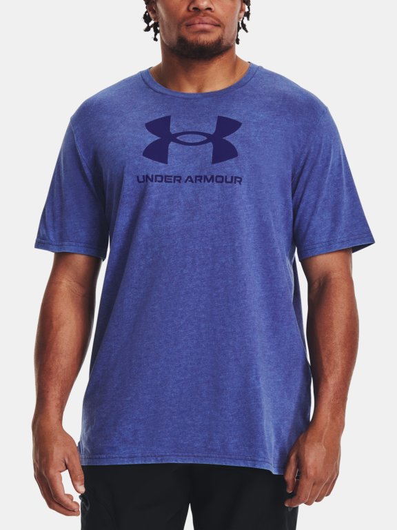 Футболка Under Armour UA WASH TONAL SPORTSTYLE SS-BLU