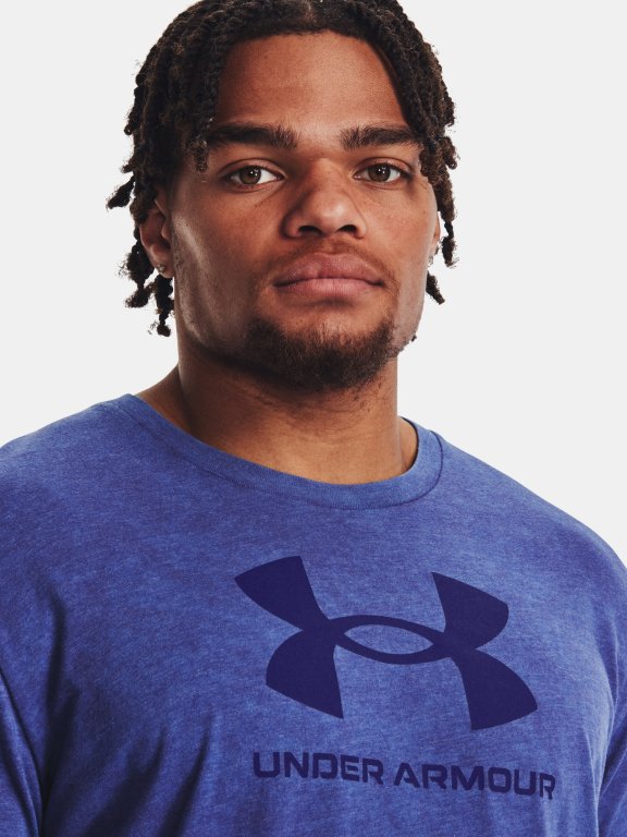 Футболка Under Armour UA WASH TONAL SPORTSTYLE SS-BLU