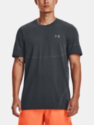 Tričko Under Armour UA Rush Seamless Legacy SS-GRY