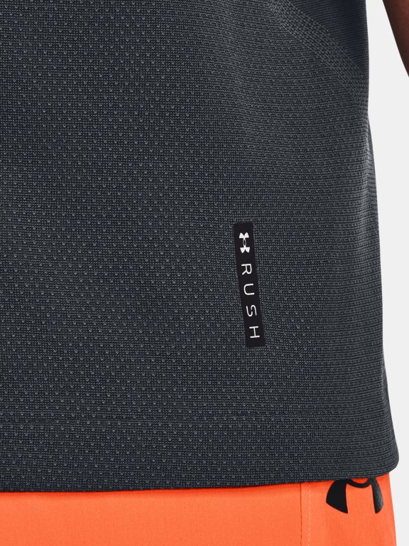 Tričko Under Armour UA Rush Seamless Legacy SS-GRY