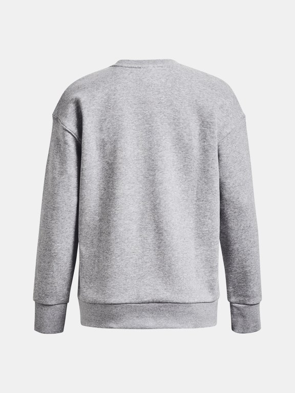 Кофта Under Armour Essential Fleece Crew W - сіра