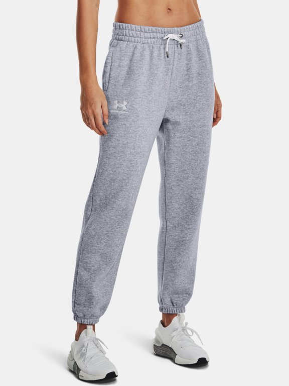 Штани Under Armour Essential Fleece Joggers W - сірі