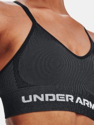 Podprsenka Under Armour UA Seamless Low Long Rib W - černá