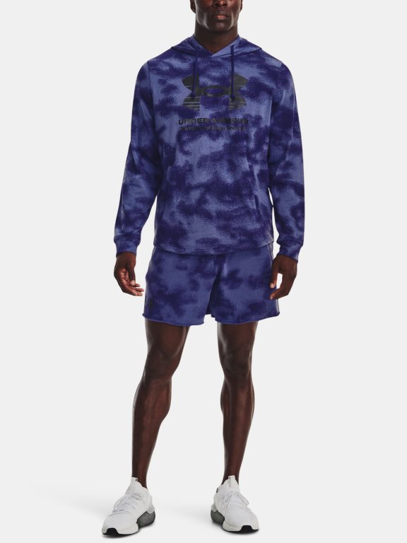 Under Armour Rival Terry 6in Short M - синій