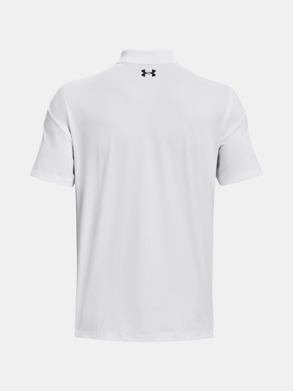 Футболка Under Armour UA Performance 3.0 Polo -WHT