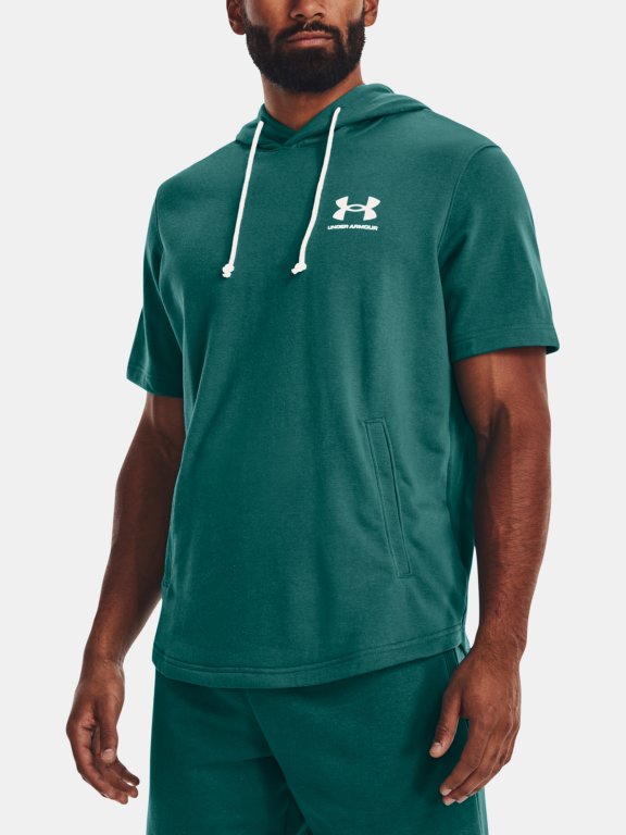 Mikina Under Armour UA Rival Terry LC SS HD-GRN