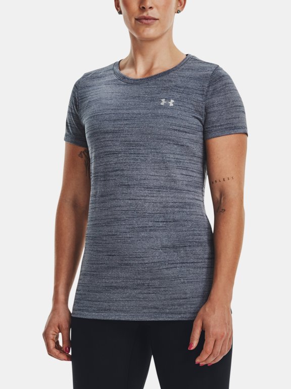 Футболка Under Armour UA Tech Tiger SSC W - сіра