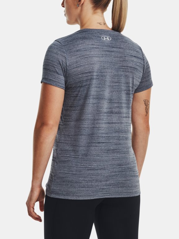 Футболка Under Armour UA Tech Tiger SSC W - сіра