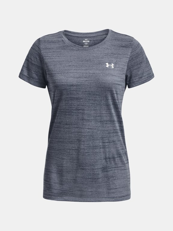 Футболка Under Armour UA Tech Tiger SSC W - сіра