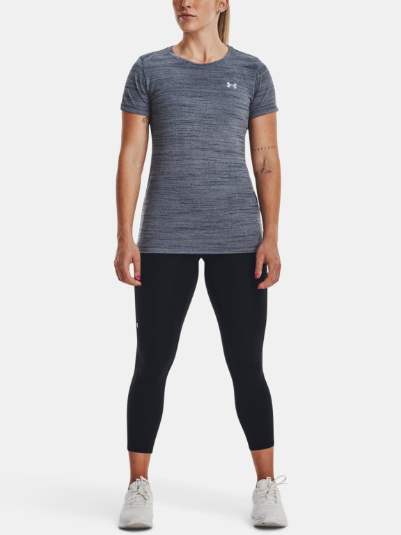 Футболка Under Armour UA Tech Tiger SSC W - сіра