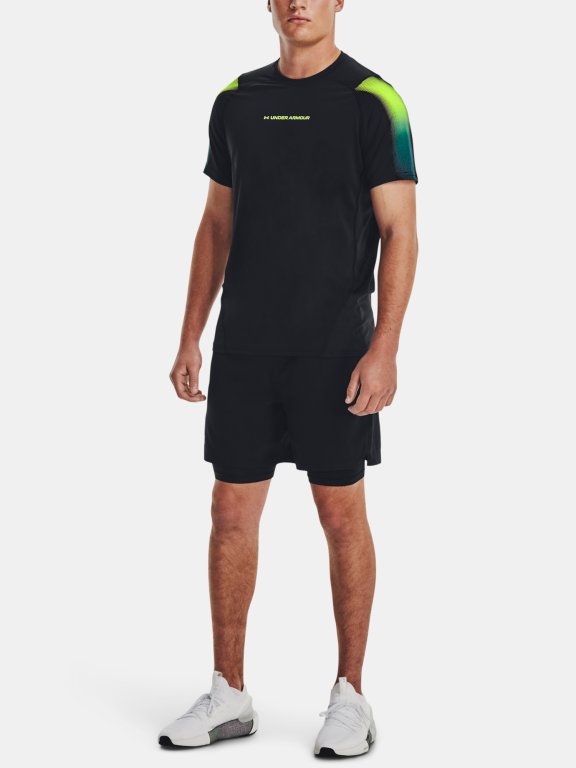 Футболка Under Armour UA HG Armour Nov Fitted SS M - чорна
