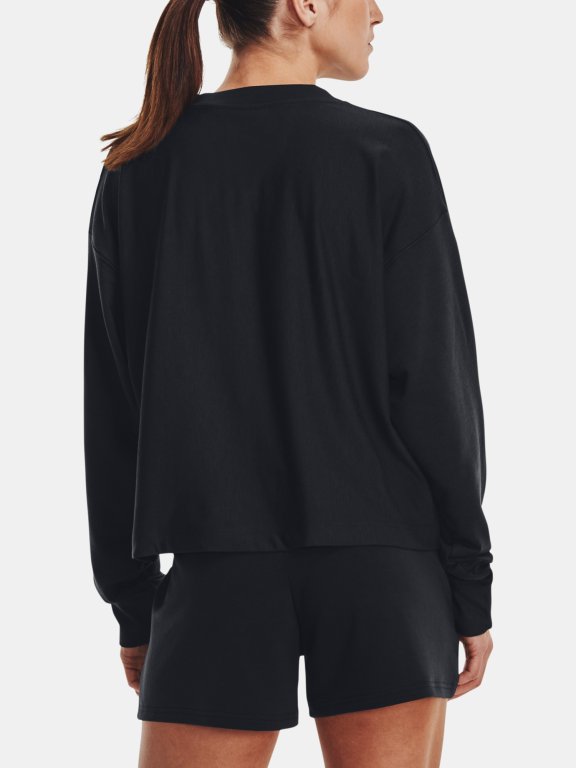 Світшот Under Armour UA Rival Terry Oversized Crw W - чорний
