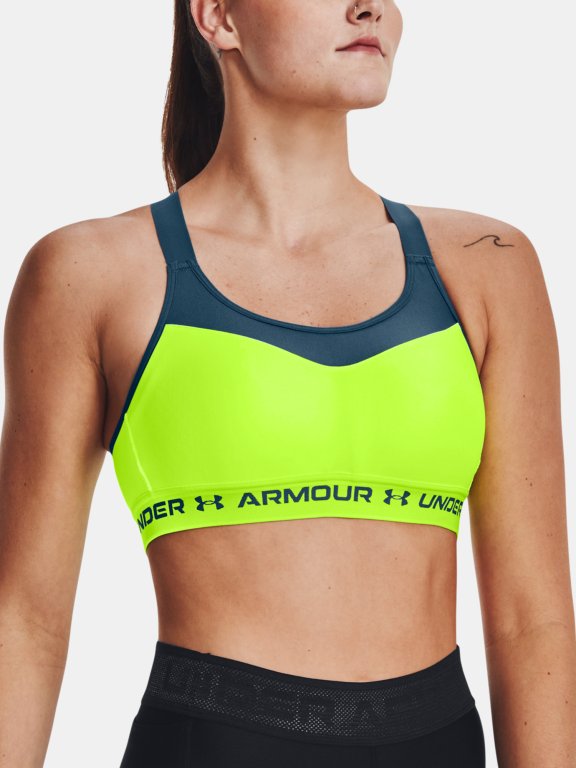 Бюстгальтер Under Armour Armour High Crossback Bra-GRN