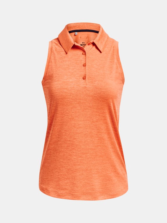 Футболка Under Armour UA Playoff SL Polo W - помаранчева
