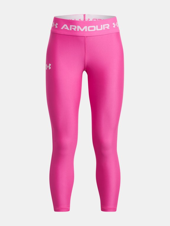 Легінси Under Armour Armour Ankle Crop J - рожеві