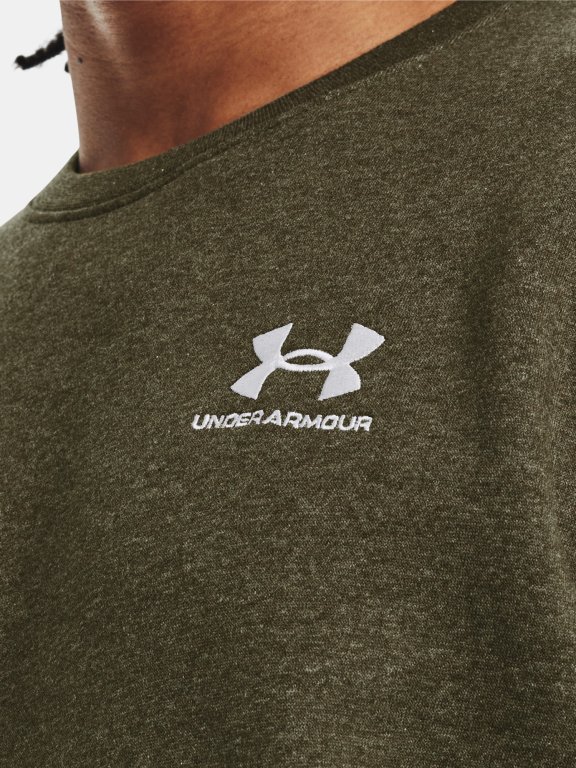 Світшот Under Armour Essential Fleece Crew Sweatshirt - зелена
