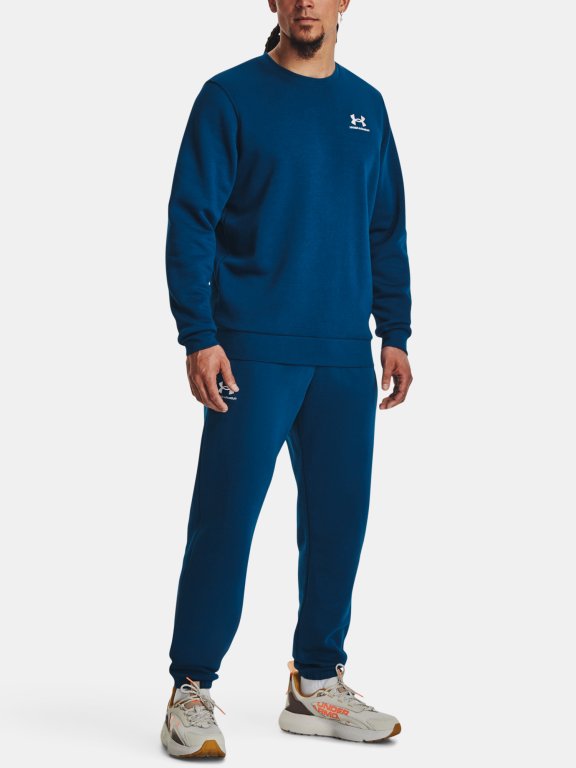 Кофта Under Armour UA Essential Fleece Crew-BLU