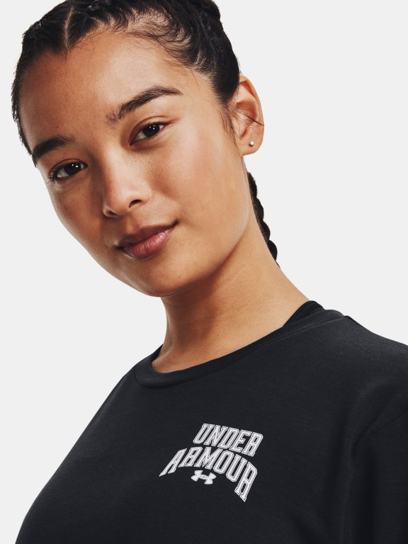 Світшот Under Armour UA Rival Terry Graphic Crew W - чорний